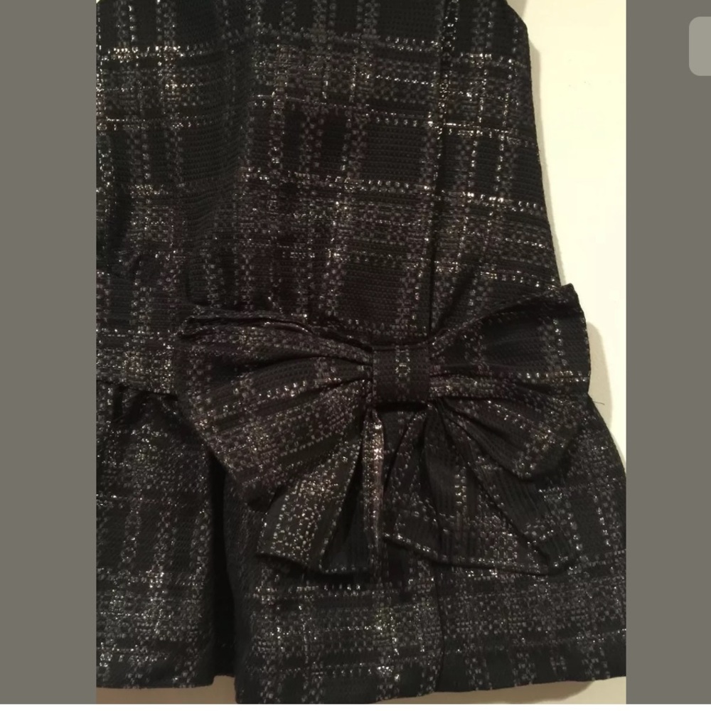 LILI GAUFRETTE**Black Silver Gorgeous Party Dress - Picture 4 of 8